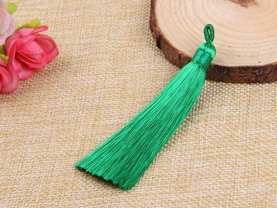 Nové ručne vyrobené staroveké veterné oblečenie, viacfarebné polyesterovo-bavlnené strapcové náušnice, náušnice, šperky, prívesok na telefón, DIY doplnky