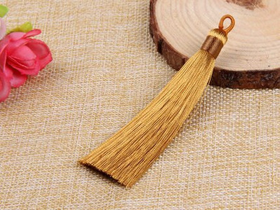 Nové ručne vyrobené staroveké veterné oblečenie, viacfarebné polyesterovo-bavlnené strapcové náušnice, náušnice, šperky, prívesok na telefón, DIY doplnky