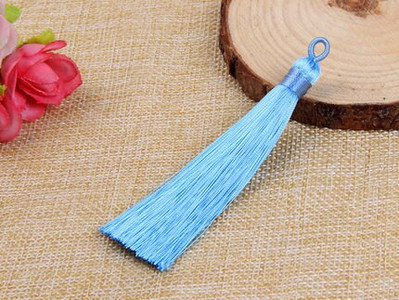 Nové ručne vyrobené staroveké veterné oblečenie, viacfarebné polyesterovo-bavlnené strapcové náušnice, náušnice, šperky, prívesok na telefón, DIY doplnky