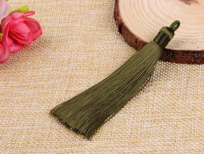 Nové ručne vyrobené staroveké veterné oblečenie, viacfarebné polyesterovo-bavlnené strapcové náušnice, náušnice, šperky, prívesok na telefón, DIY doplnky