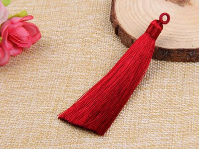 Nové ručne vyrobené staroveké veterné oblečenie, viacfarebné polyesterovo-bavlnené strapcové náušnice, náušnice, šperky, prívesok na telefón, DIY doplnky