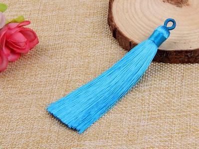 Nové ručne vyrobené staroveké veterné oblečenie, viacfarebné polyesterovo-bavlnené strapcové náušnice, náušnice, šperky, prívesok na telefón, DIY doplnky