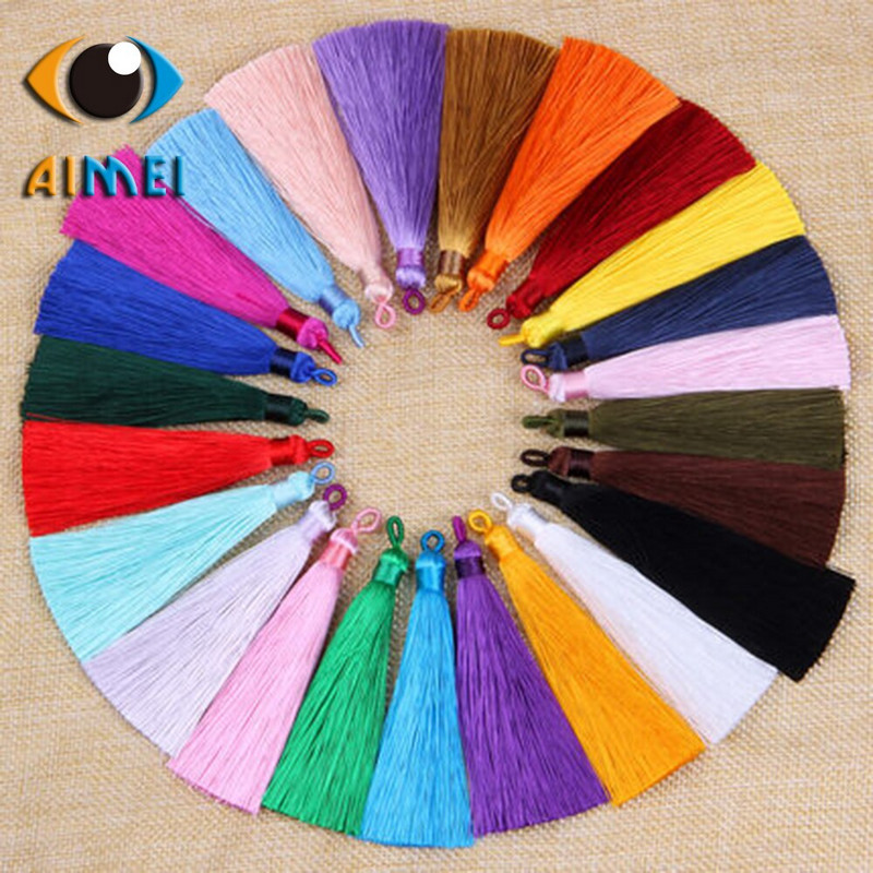 Nové ručne vyrobené staroveké veterné oblečenie, viacfarebné polyesterovo-bavlnené strapcové náušnice, náušnice, šperky, prívesok na telefón, DIY doplnky