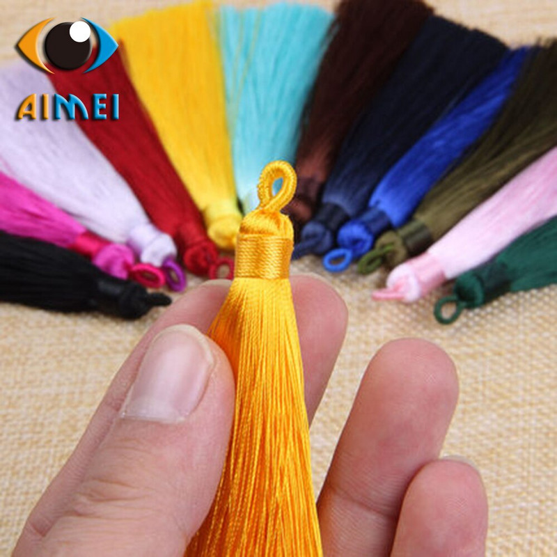 Nové ručne vyrobené staroveké veterné oblečenie, viacfarebné polyesterovo-bavlnené strapcové náušnice, náušnice, šperky, prívesok na telefón, DIY doplnky