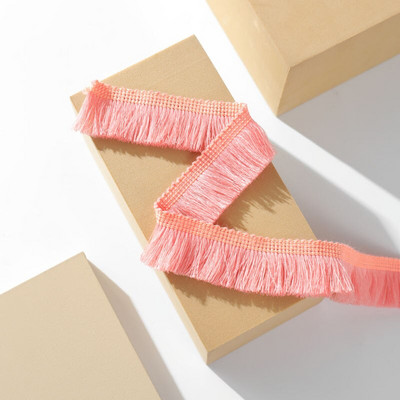 5 метра цветна полиестерна завеса, дантелена дреха, декоративна панделка, 2,5 см памучна нишка, брада, ресни, плат, аксесоари за Направи си сам