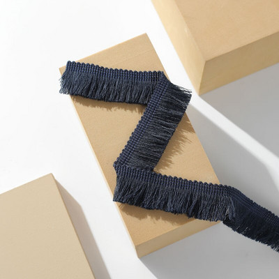 5 метра цветна полиестерна завеса, дантелена дреха, декоративна панделка, 2,5 см памучна нишка, брада, ресни, плат, аксесоари за Направи си сам