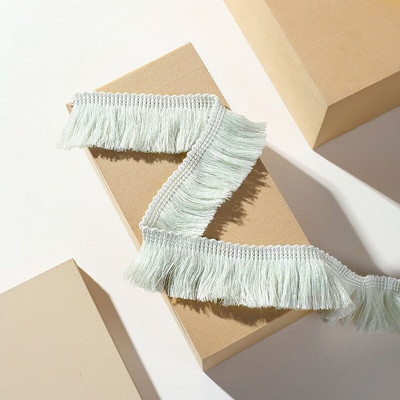 5 метра цветна полиестерна завеса, дантелена дреха, декоративна панделка, 2,5 см памучна нишка, брада, ресни, плат, аксесоари за Направи си сам