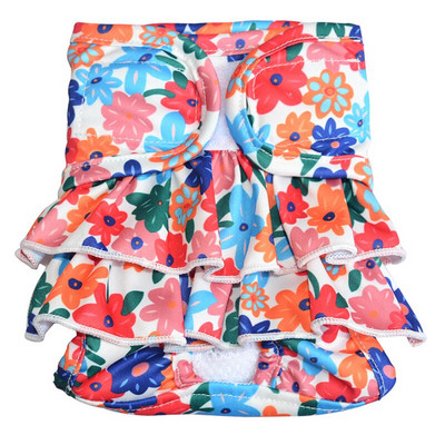 Ruffles Lemmiklooma füsioloogilised püksid Printsessi lemmikloomapüksid Hingavad koera menstruatsioonipüksid Lemmikloomatarbed Naiste koera füsioloogilised püksid