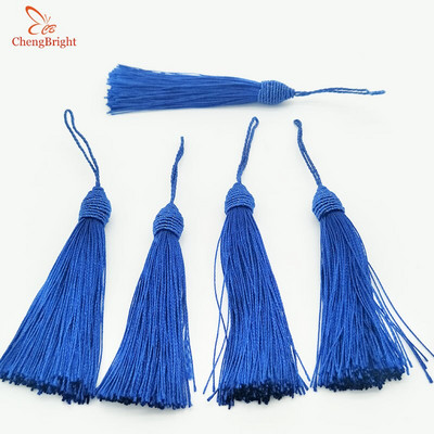 ChengBright Veľkoobchod Vysoko kvalitné 5 ks/sada 14 cm dlhé hodvábne strapce Strapce Ozdoba Strapce na záclony Doplnky DIY