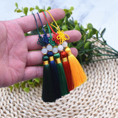 2 buc circa 11,5 cm mix de culori din poliester Charm ciucuri pentru decorarea casei fixare perdele marcaj perdele pot alege 2030