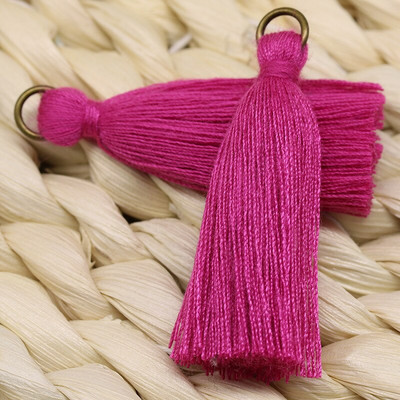 10/20 ks 4CM strapce polyester bavlna DIY doplnky náušnice náhrdelník prívesok výroba šperkov bytový textil dekorácia DIY remeslo