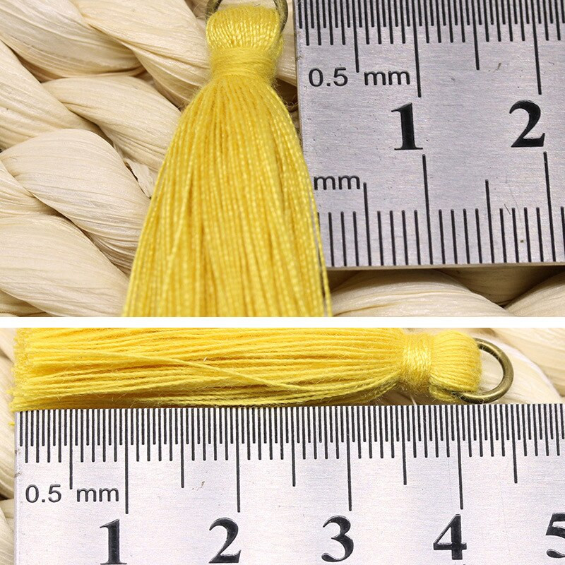 10/20 ks 4CM strapce polyester bavlna DIY doplnky náušnice náhrdelník prívesok výroba šperkov bytový textil dekorácia DIY remeslo
