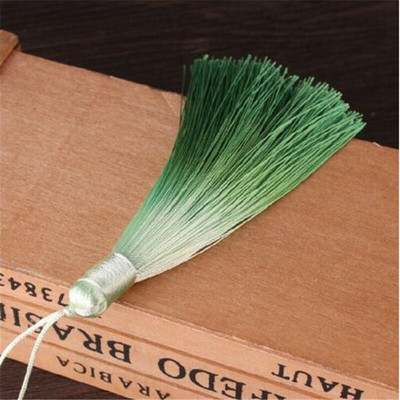 10 bucăți de culoare gradient ciucuri pandantiv cercei geantă bărbați breloc bijuterii DIY 10 cm artizanat