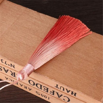 10 bucăți de culoare gradient ciucuri pandantiv cercei geantă bărbați breloc bijuterii DIY 10 cm artizanat