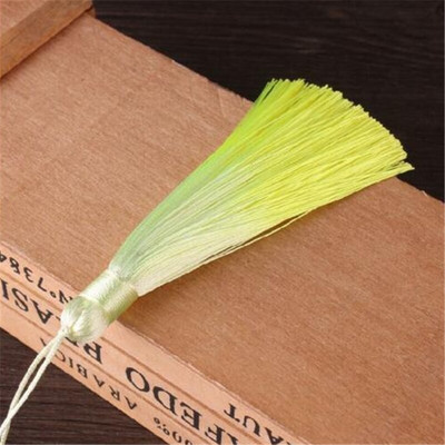 10 bucăți de culoare gradient ciucuri pandantiv cercei geantă bărbați breloc bijuterii DIY 10 cm artizanat