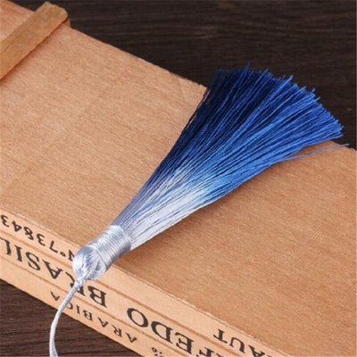 10 bucăți de culoare gradient ciucuri pandantiv cercei geantă bărbați breloc bijuterii DIY 10 cm artizanat