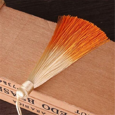 10 bucăți de culoare gradient ciucuri pandantiv cercei geantă bărbați breloc bijuterii DIY 10 cm artizanat