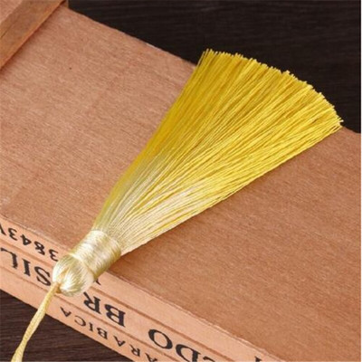 10 bucăți de culoare gradient ciucuri pandantiv cercei geantă bărbați breloc bijuterii DIY 10 cm artizanat