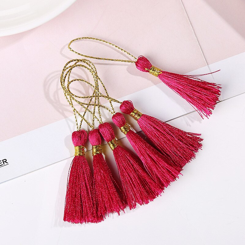 20PC Έγχρωμο Πολυεστερικό Φούντα Ένδυμα Ραπτικής Κουρτίνας Κρεμαστό Αξεσουάρ DIY Crafts Supplies Κατασκευή κοσμημάτων Διακόσμηση σπιτιού