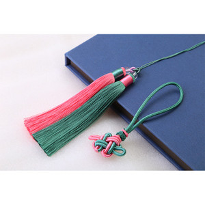 Kahevärvilised rippuvad nöörid siiditutid DIY kardinad riided kott käsitöötarbed klassikalises stiilis tutti ripats dekoratiivne tutt