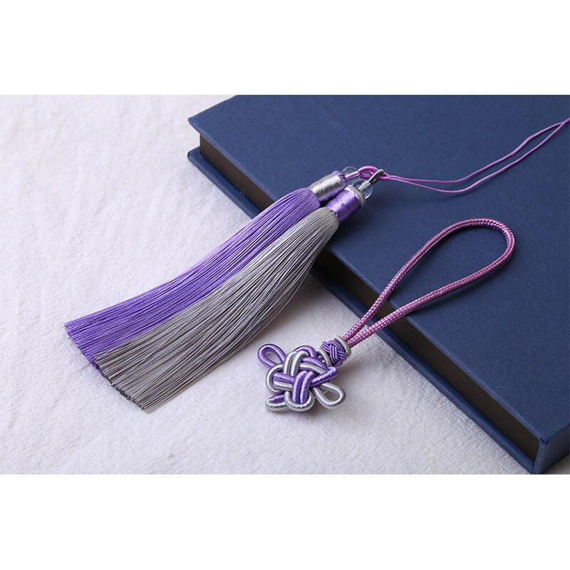 Kahevärvilised rippuvad nöörid siiditutid DIY kardinad riided kott käsitöötarbed klassikalises stiilis tutti ripats dekoratiivne tutt