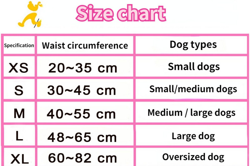 Pet Big Dog Fyziologické nohavičky Plienky Hygienické Vodotesné Menštruačné Nohavičky Suchý zips Prateľné Ženské Psie Nohavičky Šortky Spodná bielizeň