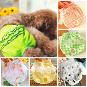 Koerte füsioloogilised püksid Pestavad koeramähkmed Pehme võrguga emased koerad lühikesed püksid aluspüksid menstruatsioon sanitaarpesu püksid