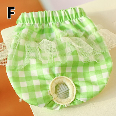 Koerte füsioloogilised püksid Pestavad koeramähkmed Pehme võrguga emased koerad lühikesed püksid aluspüksid menstruatsioon sanitaarpesu püksid