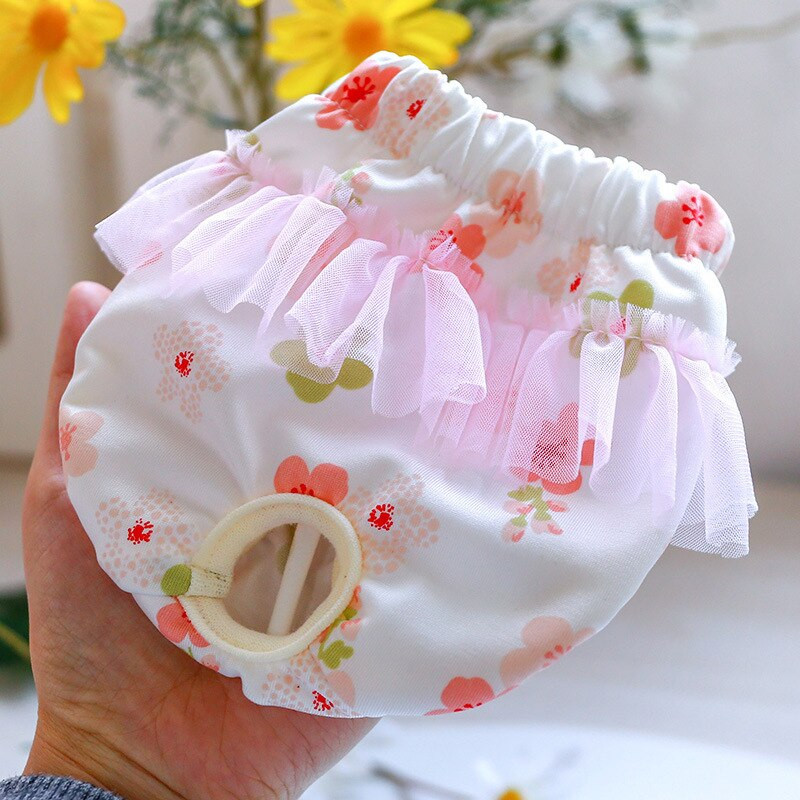 Koerte füsioloogilised püksid Pestavad koeramähkmed Pehme võrguga emased koerad lühikesed püksid aluspüksid menstruatsioon sanitaarpesu püksid