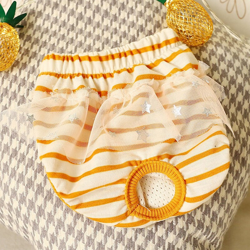 Koerte füsioloogilised püksid Pestavad koeramähkmed Pehme võrguga emased koerad lühikesed püksid aluspüksid menstruatsioon sanitaarpesu püksid