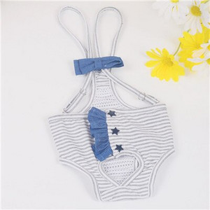 Pantaloni fiziologici pentru câini cu imprimeu banană Scutece durabile pentru femeie Chiloți sanitari pentru buldog francez Pantaloni scurți Lenjerie de corp pentru menstruație