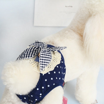 Φυσιολογικό παντελόνι για θηλυκό σκύλο Βαμβακερό σορτς σκύλου που πλένεται Εσώρουχα εμμηνόρροιας Σλιπ για κατοικίδια Μικρή πάνα για σκύλους