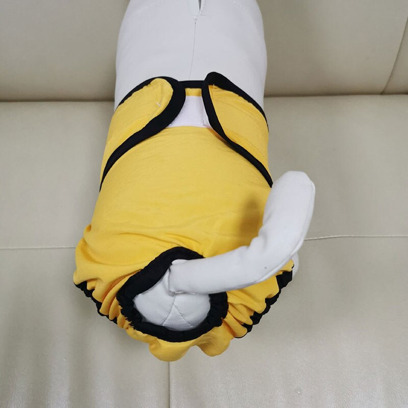 Многократно миещи се шорти за кучета Пелена за кучета Издръжливи удобни стилни кучешки физиологични панталони за мъжки кучета XS-XL