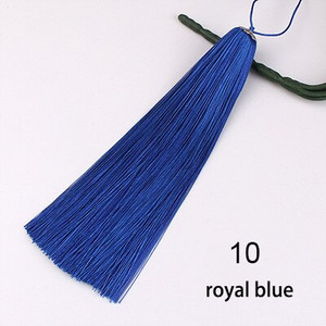 2 buc. 17 cm ciucuri de mătase perie cu franjuri accesorii pentru pandantiv pentru fabricarea de bijuterii bricolaj, ciucuri din satin de mătase, obiecte de artizanat lucrate manual