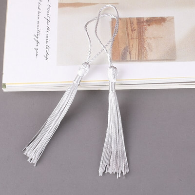 10vnt 8cm pakabinamas virvė Šilkas, skirtas pasidaryk pats, raktų pakabukas auskarai kabliukai pakabukai papuošalai.