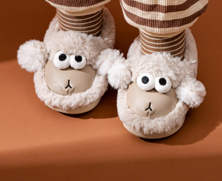 Detské teplé papučky - pre dievčatá