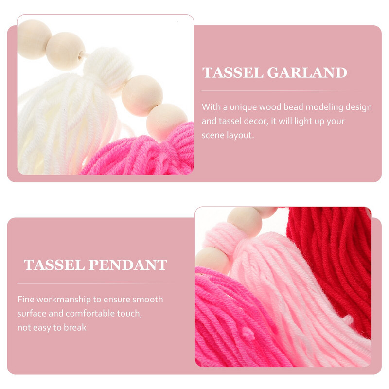 Vynikajúce personalizované modlitebné korálky, strapce, prírodné bytové dekorácie, farmárske korálky, girlanda, farmárske korálky, strapce