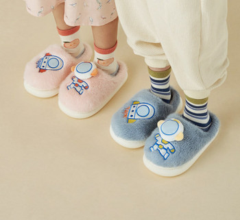 Детски домашни чехли за момичета с 3D-елемент