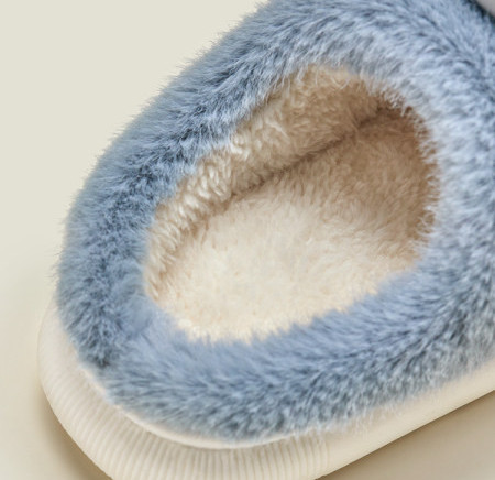 Detské domáce papuče pre dievčatá s 3D prvkom