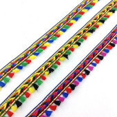 1 yard/veľa čipkovaných tkaných strapcov na šitie plachty, šiat, javiskového oblečenia, DIY doplnkov, dekorácií