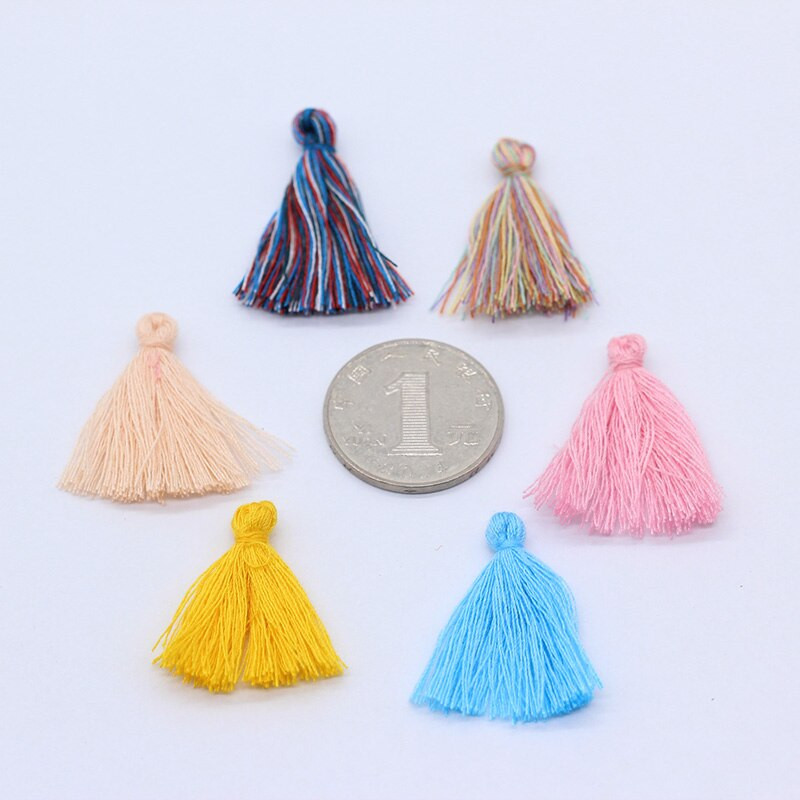 20p 3cm памучен пискюл Колие Обеца пискюл Висулка Пердета дреха Направи си сам Начало Сватбена облицовка Изработка на бижута Аксесоари за шиене