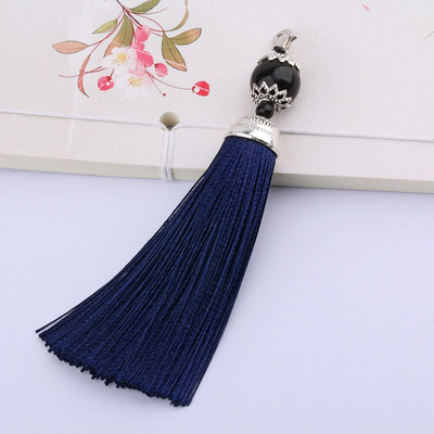 5 ks/lot hodvábnych strapcov so strapcami, štetcom, strapcami, lemom s korálkami, príveskom na šitie záclon, šperky, doplnky, DIY svadobné dekorácie