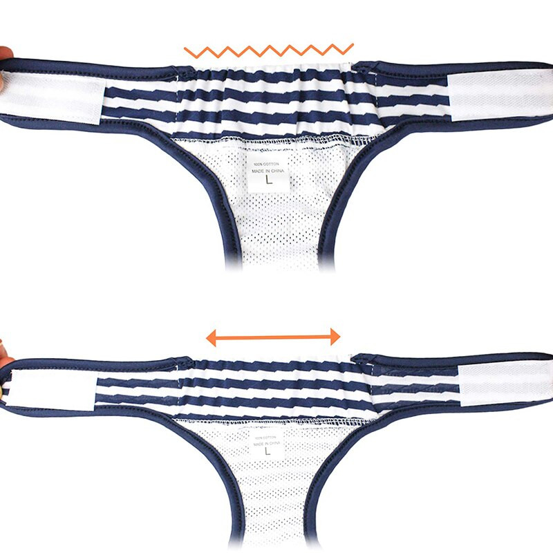 Priedušné plienky Benepaw pre psov, pohodlné, umývateľné, savé, menštruačné nohavičky pre feny, ľahko sa obliekajú/vyzliekajú