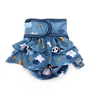 Pantaloni fiziologici pentru animale de companie Chiloți prințesă pentru animale de companie Volane Pantaloni menstruali pentru câini Pantaloni fiziologici pentru câini de sex feminin Articole pentru animale de companie