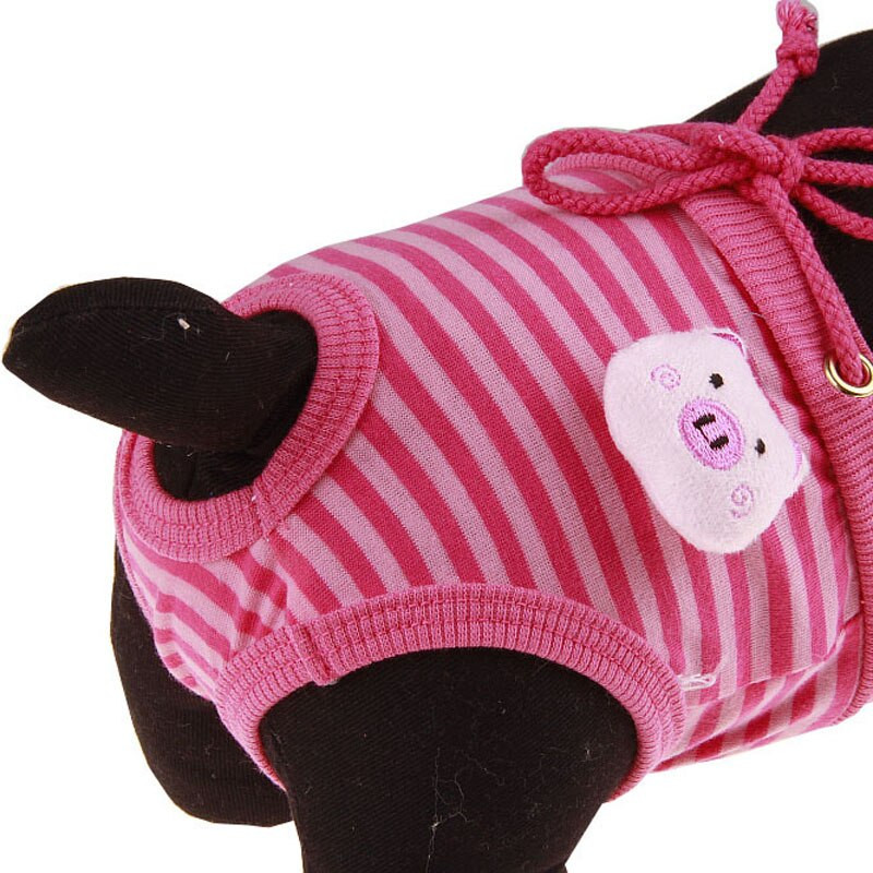 Scutec pentru câini Pantaloni sanitari fiziologici lavabili pentru femeie Pantaloni scurți pentru câini Chiloți Lenjerie de corp pentru menstruație pentru câini mici și mijlocii