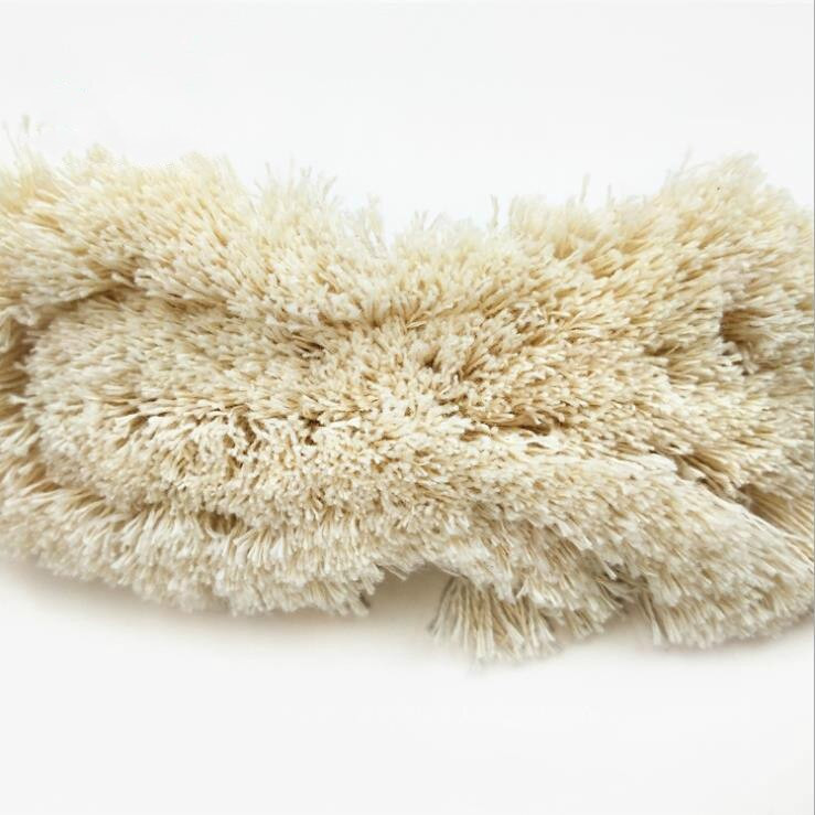 10 yardov/sada 4 cm bavlnené šifrovacie strapce ručne vyrobené DIY oblečenie dekoratívna stuha béžová čipka lemovanie záclony doplnky