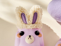 Detské papuče pre dievčatá s vnútorným chlpatým materiálom