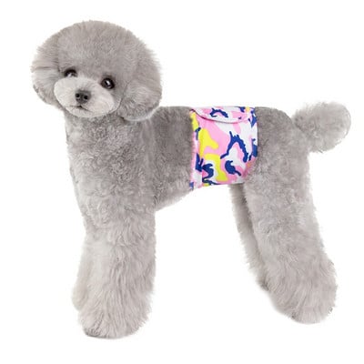 Bavlnená fólia pre domáce zvieratá, brušný pás, vodotesný močový zábal, plienka pre psov, opakovane použiteľné fyziologické nohavičky pre malé psy