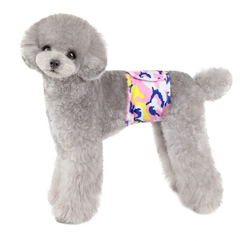 Bavlnená fólia pre domáce zvieratá, brušný pás, vodotesný močový zábal, plienka pre psov, opakovane použiteľné fyziologické nohavičky pre malé psy