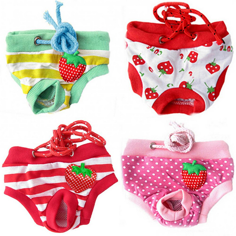 Emane lemmikloomakoera kutsika mähkmepüksid füsioloogilised hügieenilised lühikesed aluspüksid mähkmepesu M/L/XL